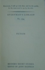 Modern short stories - Everyman's library No. 954 - John Hadfield