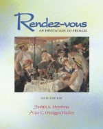 Rendez-vous Student Edition + Listening Comprehension Audio CD - Judith A. Muyskens, Alice C. Omaggio Hadley