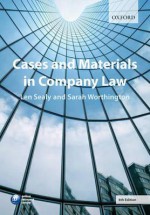 Cases and Materials in Company Law - L. Sealy, Sarah Worthington