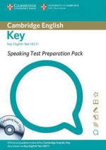 Speaking Test Preparation Pack for Ket Paperback with DVD - Cambridge ESOL