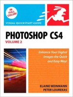 Photoshop CS4, volume 2: Visual QuickStart Guide - Elaine Weinmann, Peter Lourekas