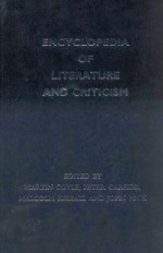 Encyclopedia of Literature and Criticism - Martin Coyle