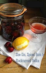 Sloe Gin, Spiced Rum and Blackcurrant Vodka - Elizabeth Herbert