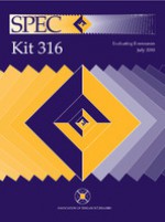 SPEC kit 316 : evaluating e-resources, July 2010 - Richard Bleiler, Jill Livingston