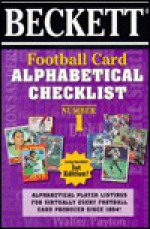 Beckett Football Card Alphabetical Checklist - Beckett Publishing, Dan Hitt