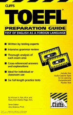 Cliff's TOEFL Preparation Guide - Jerry Bobrow, William A. Covino