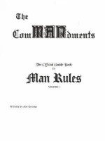 The Commandments; The Official Guide Book to Man Rules - Joseph Greene