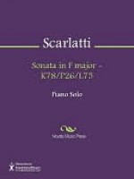 Sonata in F major - K78/P26/L75 - Domenico Scarlatti