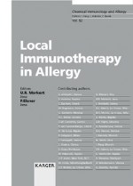 Local Immunotherapy in Allergy - Udo R. Markert, Peter Elsner