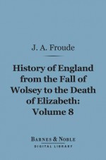 History of England from the Fall of Wolsey to the Death of Elizabeth, Volume 8 (Barnes & Noble Digital Library) - James Anthony Froude