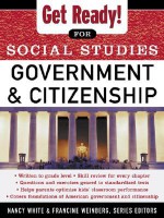 Get Ready! for Social Studies: Civics Government and Citizenship - David Pence, Francine Weinberg