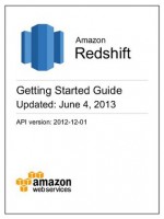 Amazon Redshift Getting Started Guide - Amazon Web Services