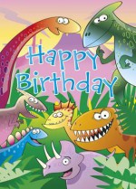 Happy Birthday - Dinosaur - Mark Davis