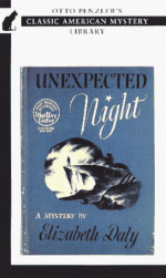 Unexpected Night - Elizabeth Daly