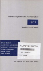 Nebraska Symposium on Motivation, 1971 - James K. Cole