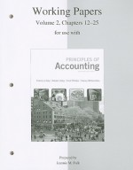 Principles of Accounting Working Papers, Volume 2: Chapters 12-25 - Patricia A. Libby, Robert Libby, Fred Phillips