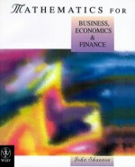 Mathematics for Business, Economics & Finance - John Shannon