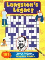 Langston's Legacy: 101 Ways To Celebrate The Life And Work Of Langston Hughes / Text By Katura J. Hudson ; Original Concept And Design By Cheryl Willis Hudson ; Illustrations By Stephan J. Hudson - Katura J. Hudson, Cheryl Willis Hudson