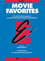 Movie Favorites: B Flat Trumpet: Solos and Band Arrangements Correlated with Essential Elements Band Method - Michael Sweeney