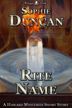 Rite Name - Sophie Duncan