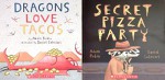 Adam Rubin 2 Book Set: Secret Pizza Party and Dragons Love Tacos - Adam Rubin, Daniel Salmieri