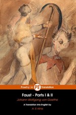 Faust (Translated, Illustrated): Parts I & II - Johann Wolfgang von Goethe, Eugène Delacroix, A.S. Kline