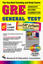 The Very Best Coaching And Study Course Gre General Test: With Cd Rom For Both Windows & Macintosh Rea's Interactive Gre Cat Tes Tware - Pauline Alexander-Travis