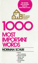 1000 Most Important Words - Norman W. Schur