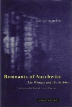 Remnants of Auschwitz: The Witness and the Archive - Giorgio Agamben, Daniel Heller-Roazen