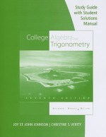 Study Guide with Student Solution Manual for College Algebra and Trigonometry - Richard N. Aufmann, Vernon C. Barker, Richard D. Nation