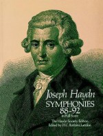 Symphonies 88-92 in Full Score: The Haydn Society Edition - Joseph Haydn