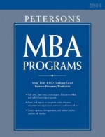 Peterson's Mba Programs 2008 (Peterson's Mba Programs) - Peterson's, Linda Seghers