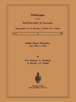 Satellite Beacons Observations from 1964 to 1970 - G. K. Hartmann, K. Oberlander, G. Schmidt