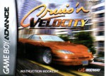 Cruis'n Velocity GBA Instruction Booklet (Game Boy Advance Manual only) (Nintendo Game Boy Advance Manual) - Nintendo