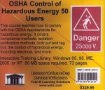 OSHA Control of Hazardous Energy, 50 Users - Daniel Farb