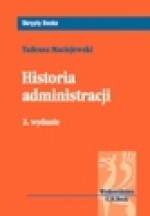 Historia administracji - Tadeusz Maciejewski