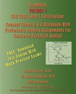 Examwise Volume 1 CFA 2008 Level I Certification with Preliminary Reading Assignments for Chartered Financial Analyst with Download Software - Jane Vessey