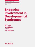 Endocine Involvement in Developmental Syndromes - Marco Cappa, Sandro Loche, Mohamad Maghnie, Gian Franco Bottazzo