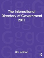 The International Directory of Government 2011 - Europa Publications