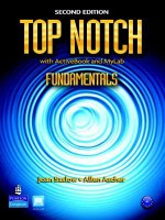 Top Notch Fundamentals with Activebook and Myenglishlab - Joan M. Saslow, Allen Ascher