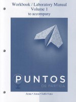 Workbook /Lab Manual VI for Puntos de Partida: An Invitationworkbook /Lab Manual VI for Puntos de Partida: An Invitation to Spanish to Spanish - Alice A. Arana, Oswaldo Arana