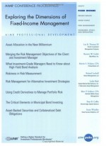 Exploring The Dimensions Of Fixed Income Management - Bennett W. Golub, Martin Fridson