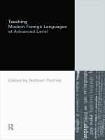 Teaching Modern Foreign Languages at Advanced Level - Norbert Pachler