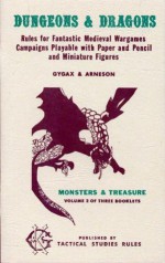 Dungeons & Dragons Vol. Two: Monsters & Treasure - Gary Gygax, Dave Arneson