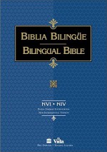 NVI/NIV Biblia Bilingue, piel imitacion negro, indice (Bilingual Bible) - Vida Publishers