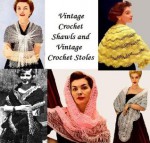 Vintage Crochet Shawls and Vintage Crochet Stoles - . Unknown