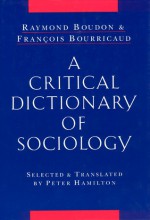 A Critical Dictionary of Sociology - Raymond Boudon, Francois Bourricaud, Peter Hamilton