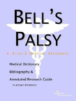 Bell's Palsy - A Medical Dictionary, Bibliography, and Annotated Research Guide to Internet References - ICON Health Publications