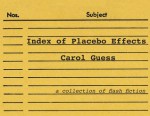 Index of Placebo Effects - Carol Guess