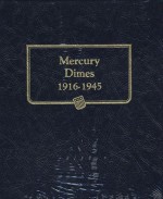 Mercury Dimes 1916-1945 - Whitman Coin Book and Supplies